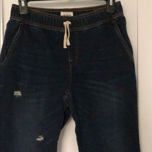 Hudson youth denim joggers